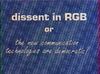 dissent in RGB