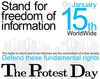 Freedom of Informatuomn Global Protest (poster)