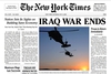 NY Times Special Edition, Nov. 12, 2008: Iraq War Ends!