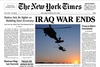 NY Times Special Edition, Nov. 12, 2008: Iraq War Ends!