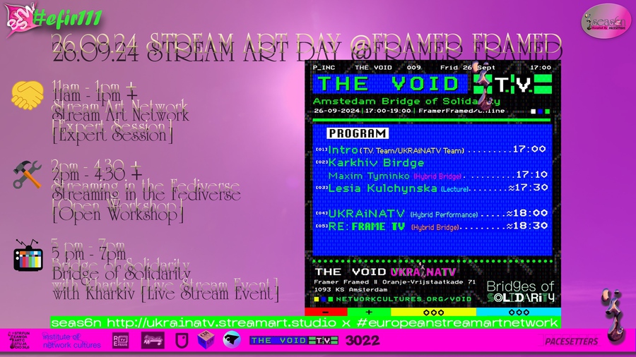 UKRAiNATV Stream Art Day at Framer Framed