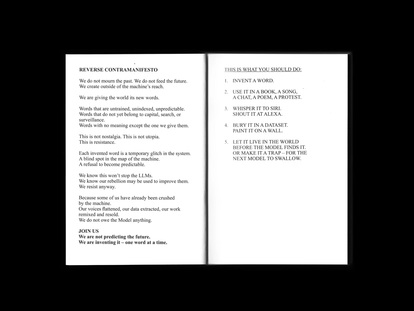 Reverse Contradictionary - Dictionary of New Worlds