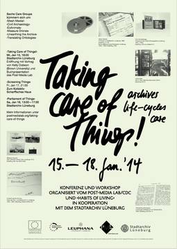 Taking Care of Things!  Archives - Life-Cycles - Care (poster)