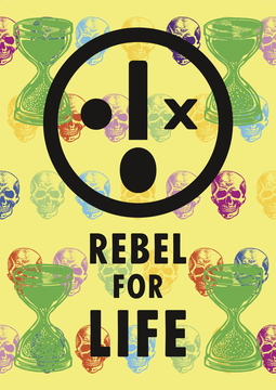 Extinction Rebellion Rebel for Life Poster (2)