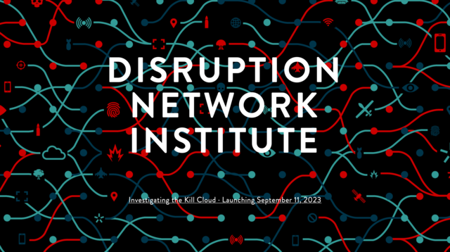 Disruption Network Institute Launch, September 11, 2023